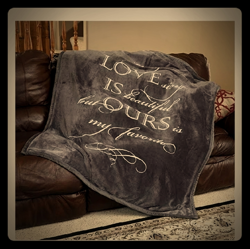 ❤️Love Quote Blanket ❤️